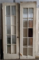 Ten-Lite Mirrored Door. No Handle. 25x89. Bidding