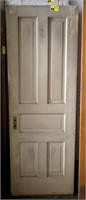 Five Panel Wood Door. 28x79