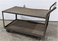 Industrial 2 Shelf Metal Cart  48"