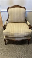 Vintage Cane Back Accent Chair