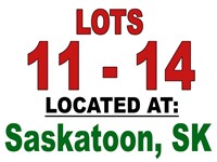 LOTS 11 - 14 / LOCATED AT: Saskatoon, SK