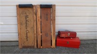 (2) Creepers & Tool Boxes
