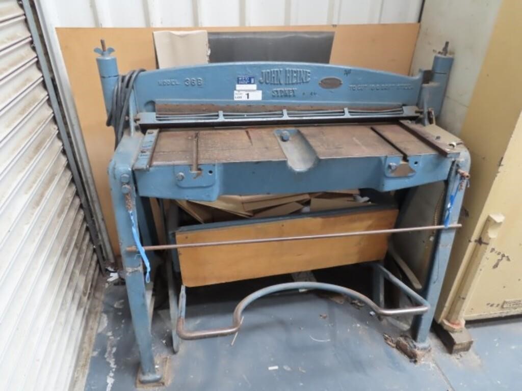 Coining, Engineering & Metal Pressing Auction