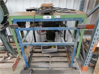 Barlow Westwood Geared 3 Phase Motor & Steel Stand