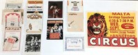 Circus Letterheads, Posters, Signatures