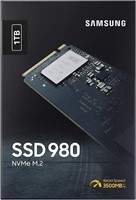 SAMSUNG 980 SERIES 1TB PCIe Gen3 NVMe 1.4 M.2 SSD