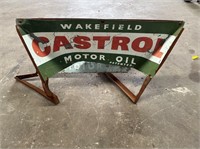Wakefield Castrol oil bottle rack damaged