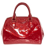 Louis Vuitton Red Montana Handbag