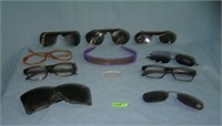 Collection of Vintage eyeware with parts