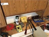 Misc Tools ~ Hardware & Supplies (Bench & Cabinet)