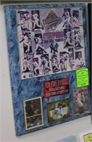 NY Yankees 1996 World Series wall plaque
