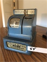 Vintage Uncle Sam Bank Cash Register