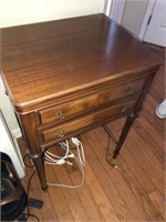 Walnut Case Singer Sewing Machine