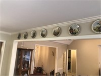 Set of Bradford Mint Decorator Collectible Plates
