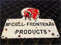 9 x 7.5” McColl-Frontenac Metal Sign