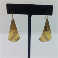 14k Gold Dangle Earrings