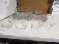 70's French Glass Bowls