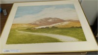 Country Road Framed Signed Numbered 20/200