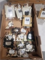 Lot of 17 Assorted Dog Themed Picture Frames