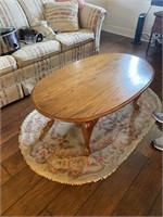 2 thomasville end tables and 1 coffee table