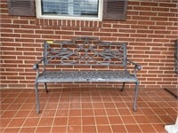 Patio bench and two rockers