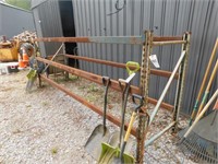 12' METAL RACK 4' TALL