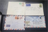 4 Envelopes With 8 Stamps.(1S 32)