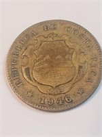 Costa Rica 1948,25 Centimos,High Grade,CB4 T