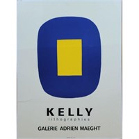 Ellsworth Kelly Lithograph Gallerie Adrien Maeght