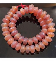 String Of Antique Agate/Carnelian Beads