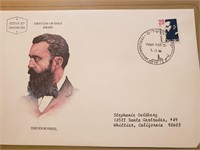 First Day Of Issue Israel Theodor Herzl 1986.2C