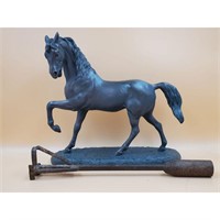 Horse Sculpture & Branding Iron