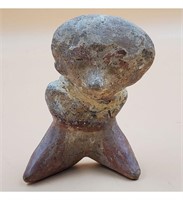 Pre Columbian Mexico Female Pottery Figure