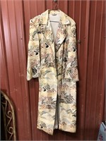 Vintage Sik Asian Women's Full Length Jacket