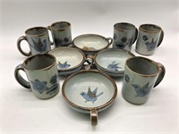 El Palomar Mexican Pottery Mugs & Soup Bowls