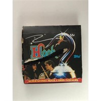 1990 Captain Hook Unopened Wax Box