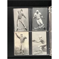 43 1948-1952 Football Exhibits Loaded With Hof