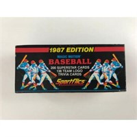 1987 Sport Flics Baseball Factory Set