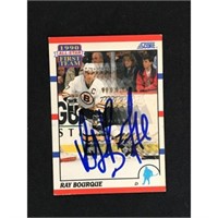 Ray Bourque Signed Bruins Card