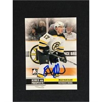 Brad Marchand Signed Bruins Card