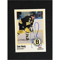 Cam Neely Signed Bruins Card