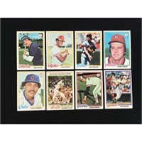 175 1970's Topps Baseball/football Cards