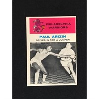 1961 Fleer Paul Arizin In Action