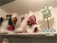 Mr & Ms Claus Figures & Misc Christmas Decor