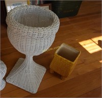 Wicker: Plant Holder (24"H x 12"W),