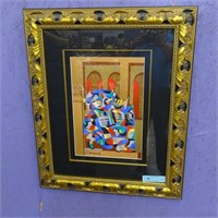 A. KRASNYANSK SERIGRAPH SIGNED & NUMBERED CLOWNS