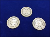 Ivory Poker Chips