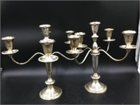 Sterling Candlesticks