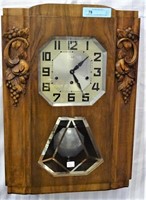 GERMAN WALL CLOCK WESTMINISTER CHIMES