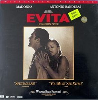 LaserDisc - Evita Evita - Widescreen - THX - CLV